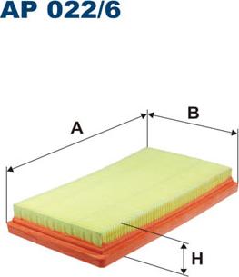 Filtron AP022/6 - Luftfilter xdelar.se