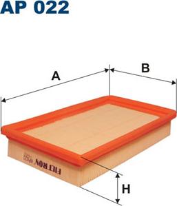 Filtron AP022 - Luftfilter xdelar.se