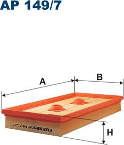Filtron AP149/7 - Luftfilter xdelar.se