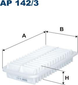 Filtron AP142/3 - Luftfilter xdelar.se