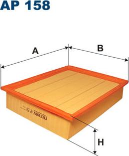 Filtron AP158 - Luftfilter xdelar.se