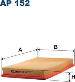 Filtron AP152 - Luftfilter xdelar.se