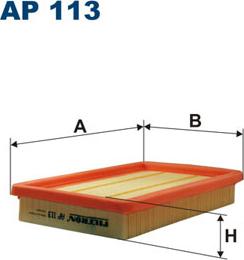 Filtron AP113 - Luftfilter xdelar.se