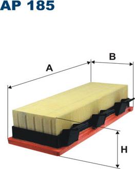 Filtron AP185 - Luftfilter xdelar.se