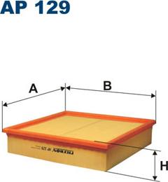 Filtron AP129 - Luftfilter xdelar.se