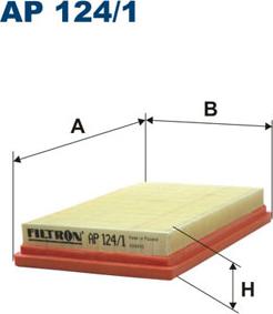 Filtron AP124/1 - Luftfilter xdelar.se