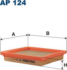 Filtron AP124 - Luftfilter xdelar.se