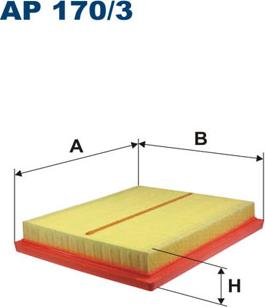 Filtron AP170/3 - Luftfilter xdelar.se