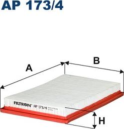 Filtron AP173/4 - Luftfilter xdelar.se