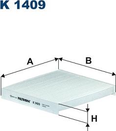 Filtron K 1409 - Filter, kupéventilation xdelar.se