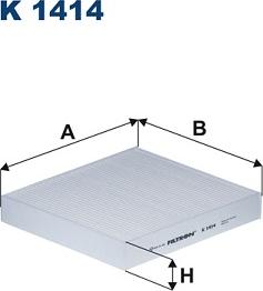 Filtron K 1414 - Filter, kupéventilation xdelar.se