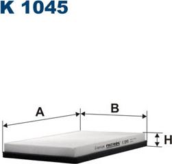 Filtron K1045 - Filter, kupéventilation xdelar.se