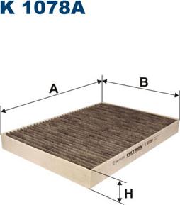 Filtron K1078A - Filter, kupéventilation xdelar.se