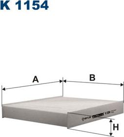 Filtron K1154 - Filter, kupéventilation xdelar.se