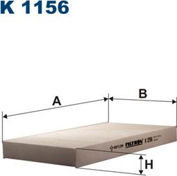 Filtron K1156 - Filter, kupéventilation xdelar.se