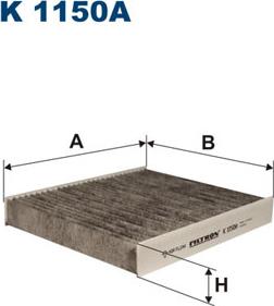 Filtron K1150A - Filter, kupéventilation xdelar.se