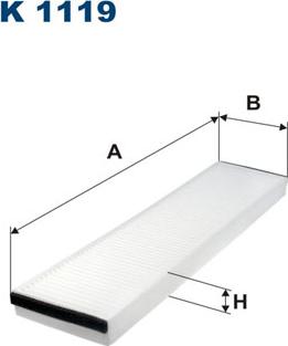 Filtron K1119 - Filter, kupéventilation xdelar.se