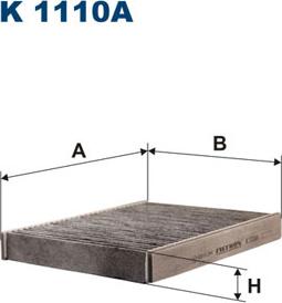 Filtron K1110A - Filter, kupéventilation xdelar.se