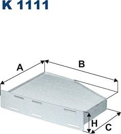 Filtron K1111 - Filter, kupéventilation xdelar.se