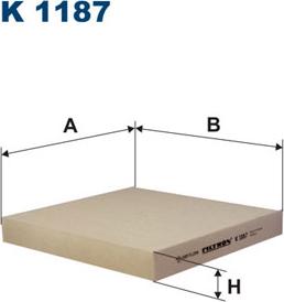 Filtron K1187 - Filter, kupéventilation xdelar.se