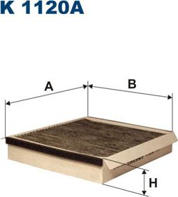 Filtron K1120A - Filter, kupéventilation xdelar.se