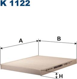 Filtron K1122 - Filter, kupéventilation xdelar.se