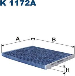 Filtron K1172A - Filter, kupéventilation xdelar.se