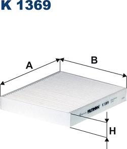 Filtron K1369 - Filter, kupéventilation xdelar.se