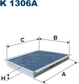 Filtron K1306A - Filter, kupéventilation xdelar.se