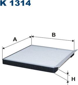 Filtron K1314 - Filter, kupéventilation xdelar.se