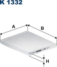 Filtron K1332 - Filter, kupéventilation xdelar.se