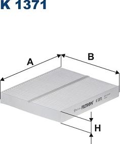 Filtron K 1371 - Filter, kupéventilation xdelar.se