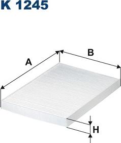 Filtron K1245 - Filter, kupéventilation xdelar.se