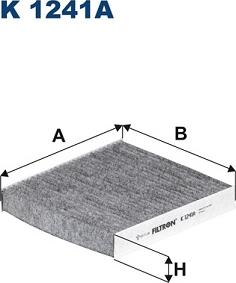 Filtron K1241A - Filter, kupéventilation xdelar.se