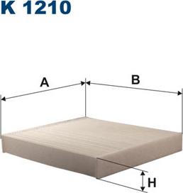 Filtron K1210 - Filter, kupéventilation xdelar.se