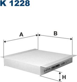 Filtron K1228 - Filter, kupéventilation xdelar.se