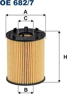 Filtron OE 682/7 - Oljefilter xdelar.se