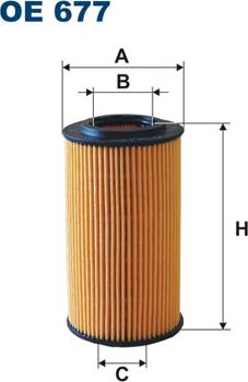 Filtron OE677 - Oljefilter xdelar.se