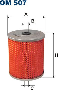 Filtron OM507 - Oljefilter xdelar.se