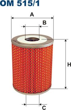 Filtron OM515/1 - Oljefilter xdelar.se