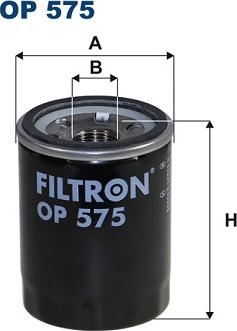 Filtron OP575 - Oljefilter xdelar.se