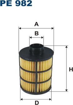 Filtron PE982 - Bränslefilter xdelar.se