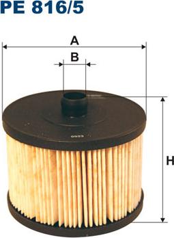 Filtron PE816/5 - Bränslefilter xdelar.se