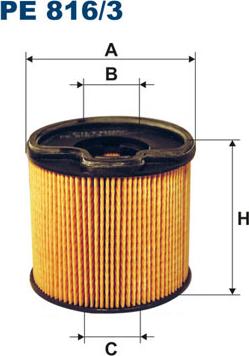 Filtron PE816/3 - Bränslefilter xdelar.se