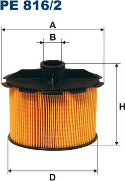 Filtron PE816/2 - Bränslefilter xdelar.se