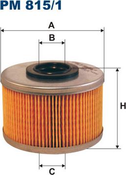 Filtron PM815/1 - Bränslefilter xdelar.se