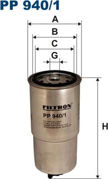 Filtron PP940/1 - Bränslefilter xdelar.se