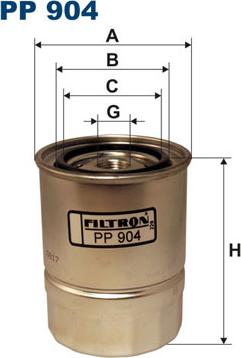 Filtron PP904 - Bränslefilter xdelar.se