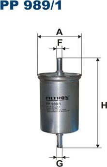 Filtron PP989/1 - Bränslefilter xdelar.se