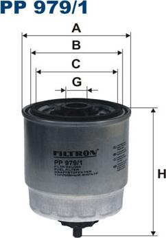 Filtron PP979/1 - Bränslefilter xdelar.se